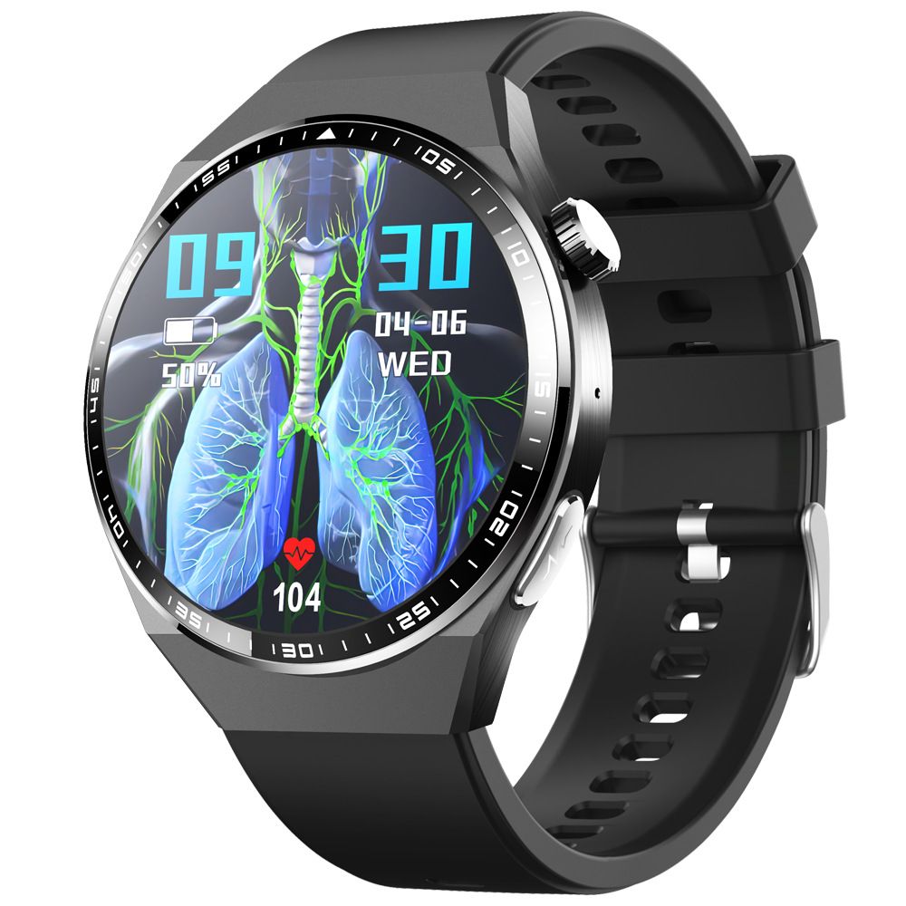 s-zoom.file_-335.jpg Bluetooth Call Smart Watch Blood Sugar Monitoring ECG Walking Sports Watch - Image 1