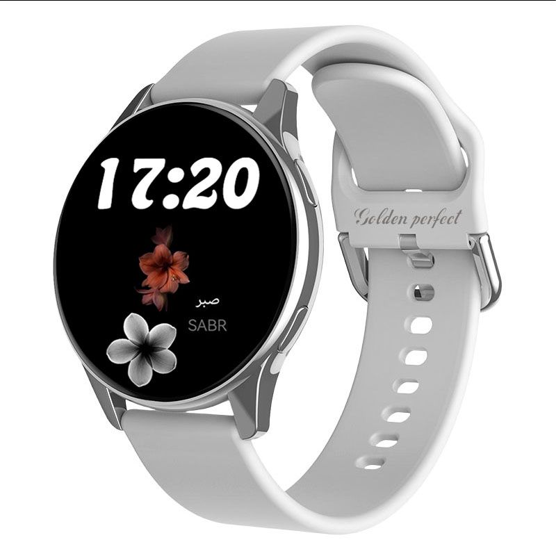 s-zoom.file_-346.jpg Golden Perfect Women's Smart Watch Compatible With Android And iOS Devices - Image 1
