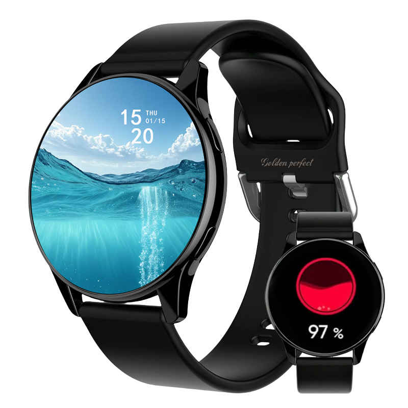 s-zoom.file_-351.png Smartwatch and Fitness Tracker - Minimalist Business Style with Black Strap - Image 1