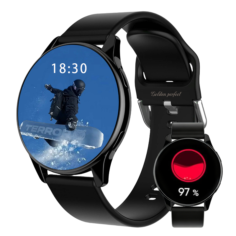 s-zoom.file_-354.png Young Luxury Men's Smart Watch - Android & iOS Compatible Style. - Image 1