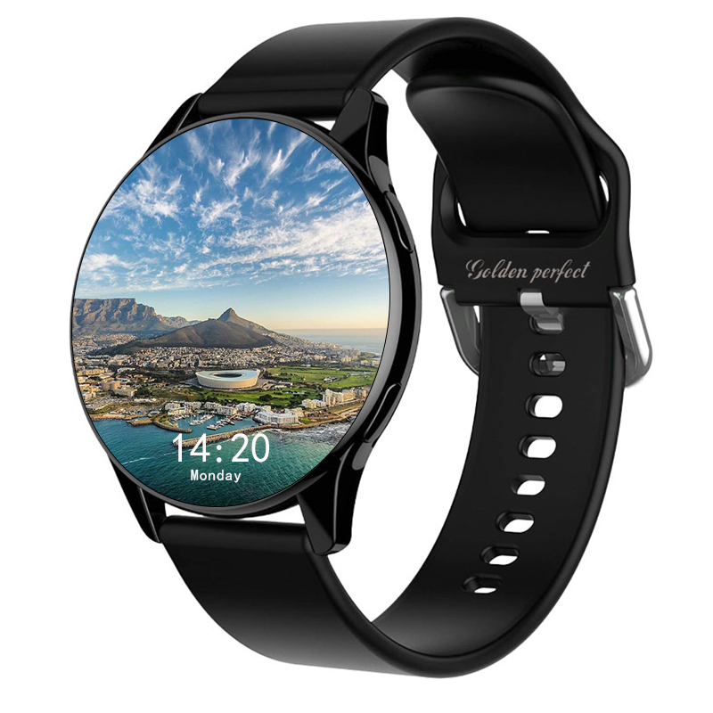 s-zoom.file_-367.png Men's Outdoor Sport Smartwatch 1.52" Round HD Black Active Fitness Watch - Image 1