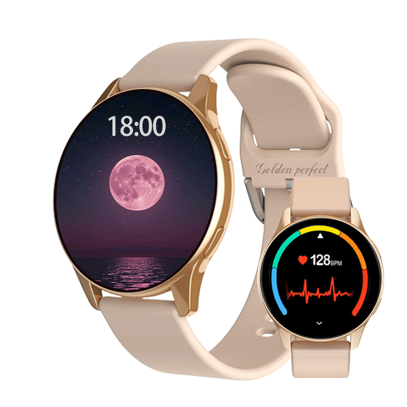 s-zoom.file_-379.png Golden PerfectWomen's Smartwatch with Sleep Tracking & Activity Monitor - Image 1