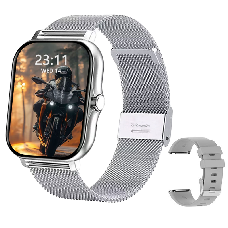 s-zoom.file_-396.png Android & iOS Compatible Women's 1.83" Smartwatch Large Screen Health - Image 1