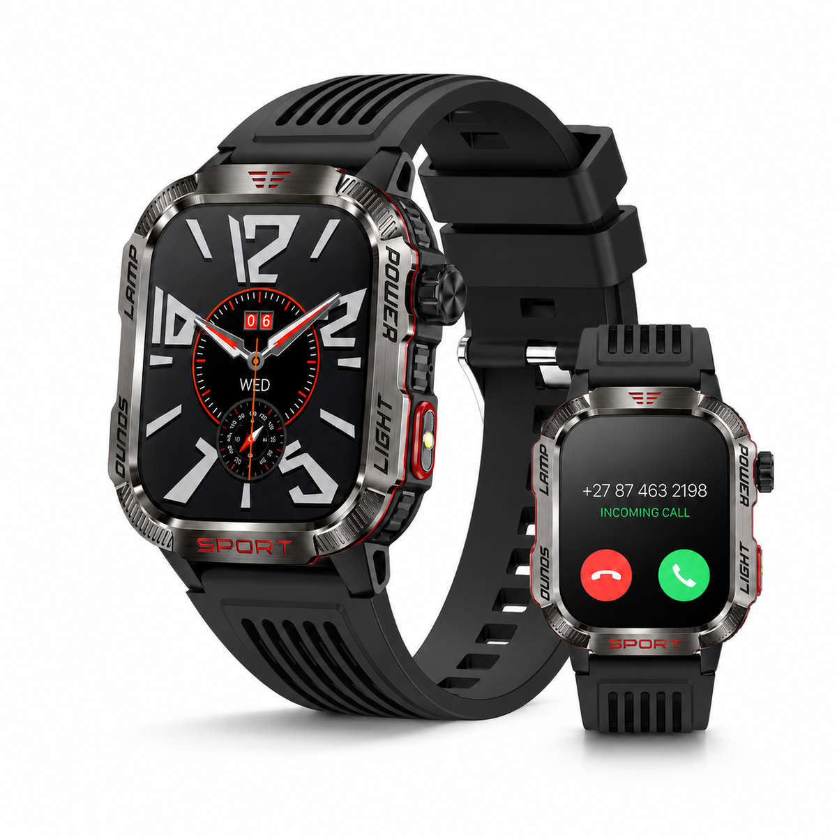 s-zoom.file_-40.png BezosMax 2.01" HD Military Smart Watch with Flashlight Compass & SOS Mode - Image 1