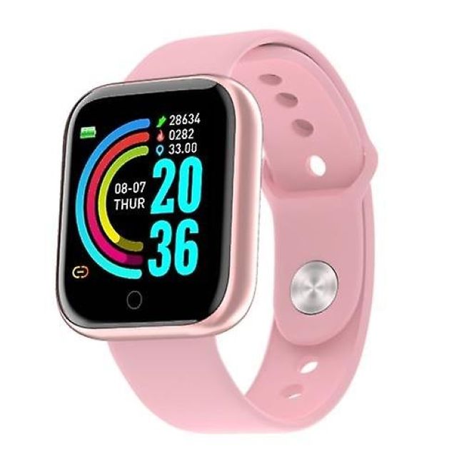 s-zoom.file_-403.jpg New Y68 D20 Smart Watch Men Women Blood Pressure Fitness Tracker Bracelet - Image 1