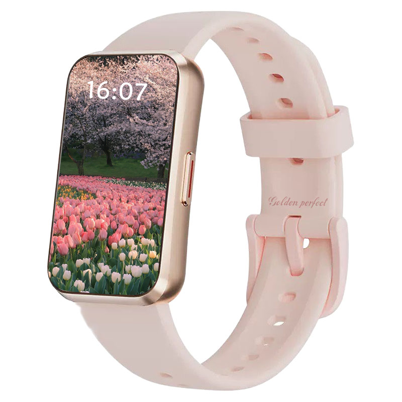 s-zoom.file_-403.png Everyday Smartwatch for Women 1.47" Rose Gold Android/iOS Compatible - Image 1