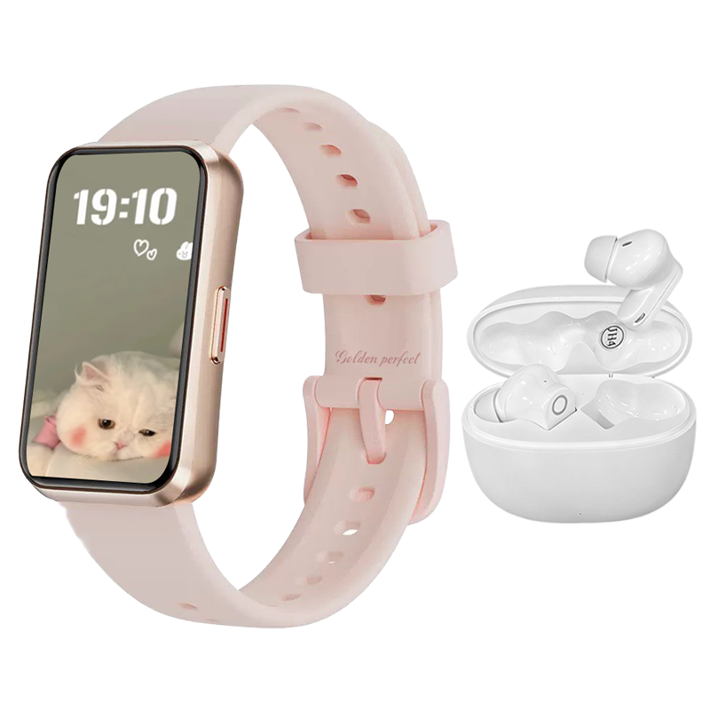 s-zoom.file_-408.png Fitness Smartwatch for Women Android/iOS Compatible 1.47" + Earphones - Image 1