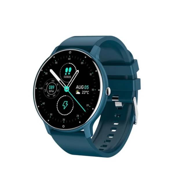 s-zoom.file_-42.jpg Smart Watch, Waterproof, Fitness Tracker,Answer Call- Blue Colour - Image 1
