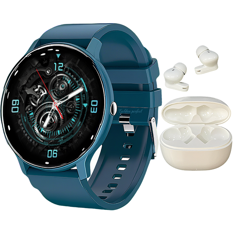 s-zoom.file_-425.png Fashion Gift Set-Unisex Smart Watch with Earbuds, Perfect for Gifting - Image 1
