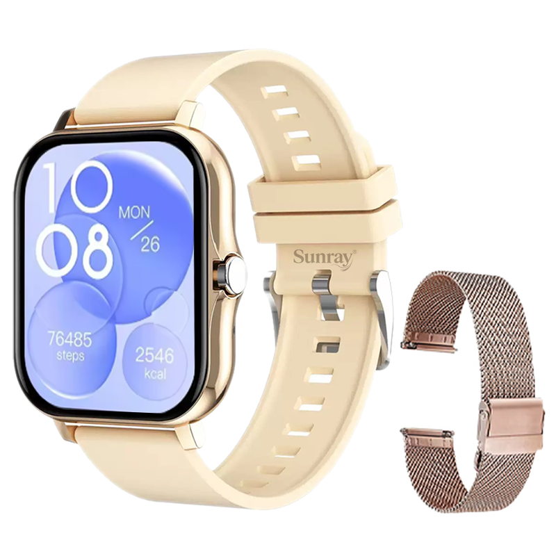 s-zoom.file_-439.png SUNRAY Smart Watch for Women, 1.83" HD, Bluetooth Calling, Gift for Her - Image 1