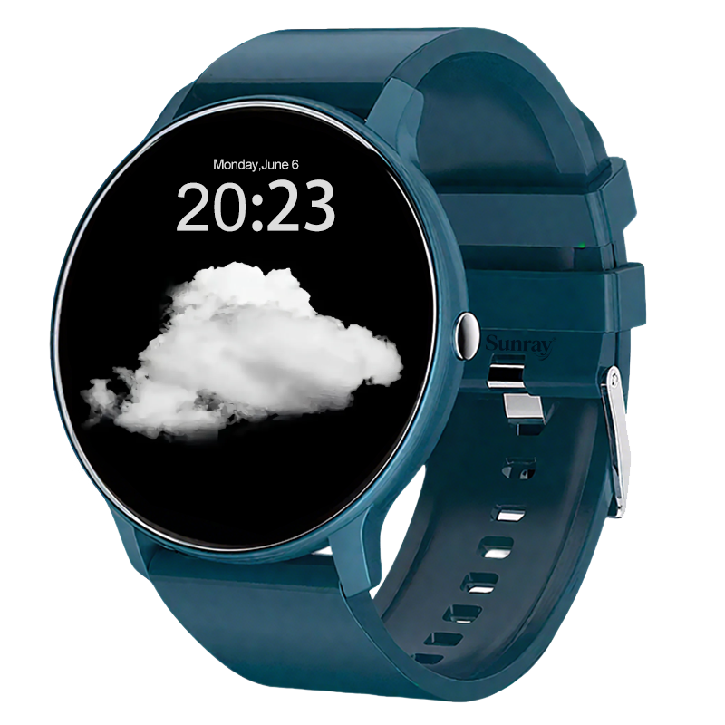s-zoom.file_-441.png Sunray Smart Watch for Men & Women - Bluetooth Calls, Music Playback - Image 1