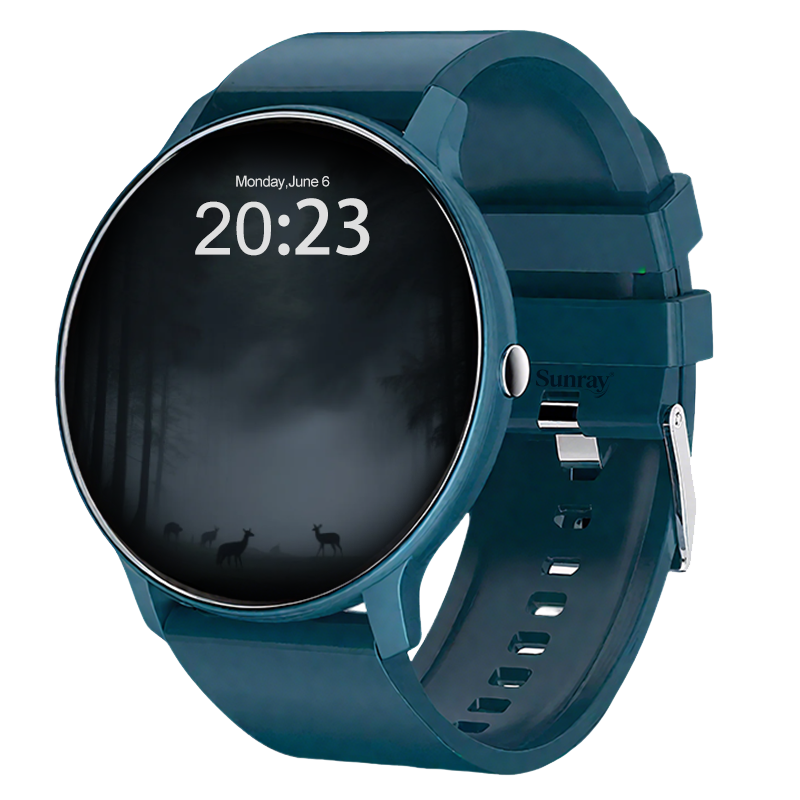 s-zoom.file_-444.png SUNRAY Bluetooth Smart Watch - Health Tracker, Fitness Modes,Birthday Gift - Image 1