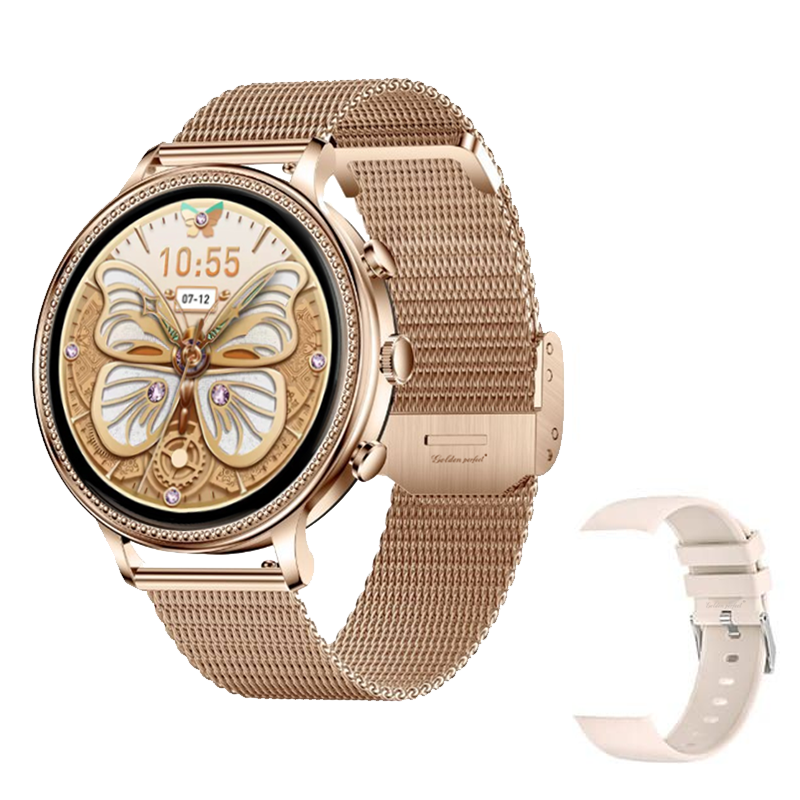 s-zoom.file_-467.png Golden Perfect Dual-Strap Smartwatch - 100+ Sports & Health Tracking - Image 1