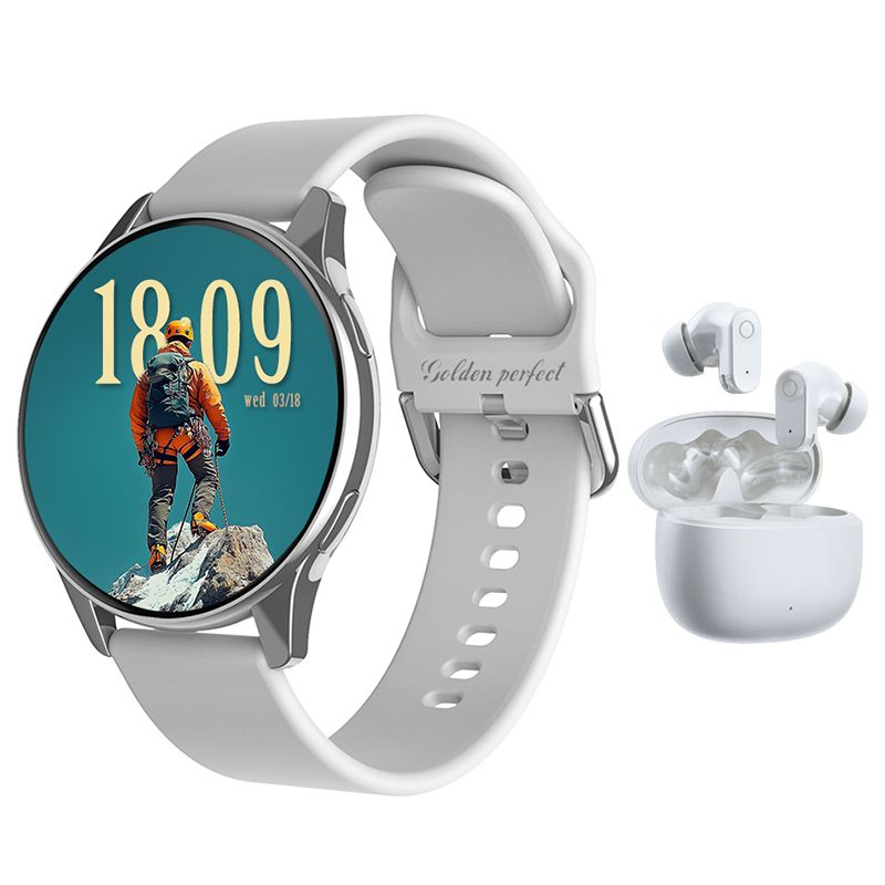 s-zoom.file_-475.jpg Smartwatch With Wireless Earbudones For Women And Men - Gift Ready - Image 1