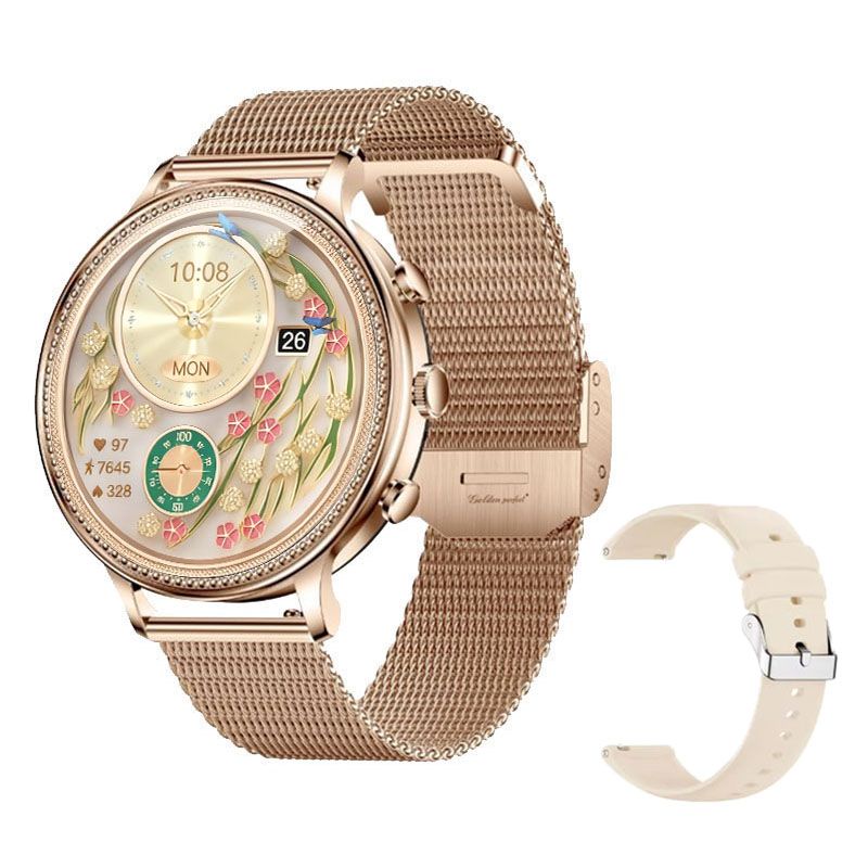 s-zoom.file_-504.jpg Android & iOS Compatible Women's Sports Smartwatch Fitness Tracker Heart - Image 1