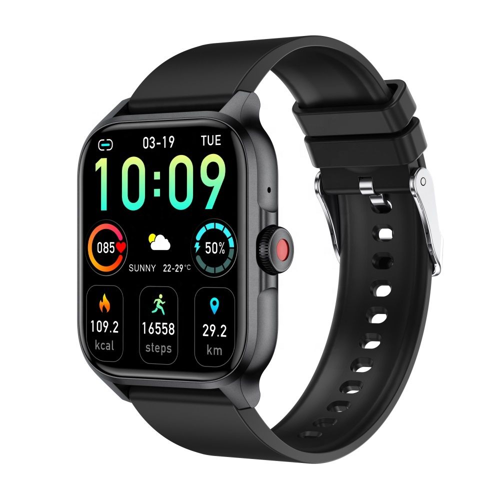 s-zoom.file_-508.jpg Waterproof BT Call Heart Rate Sleep Monitor Sport Smart Watch - Image 1