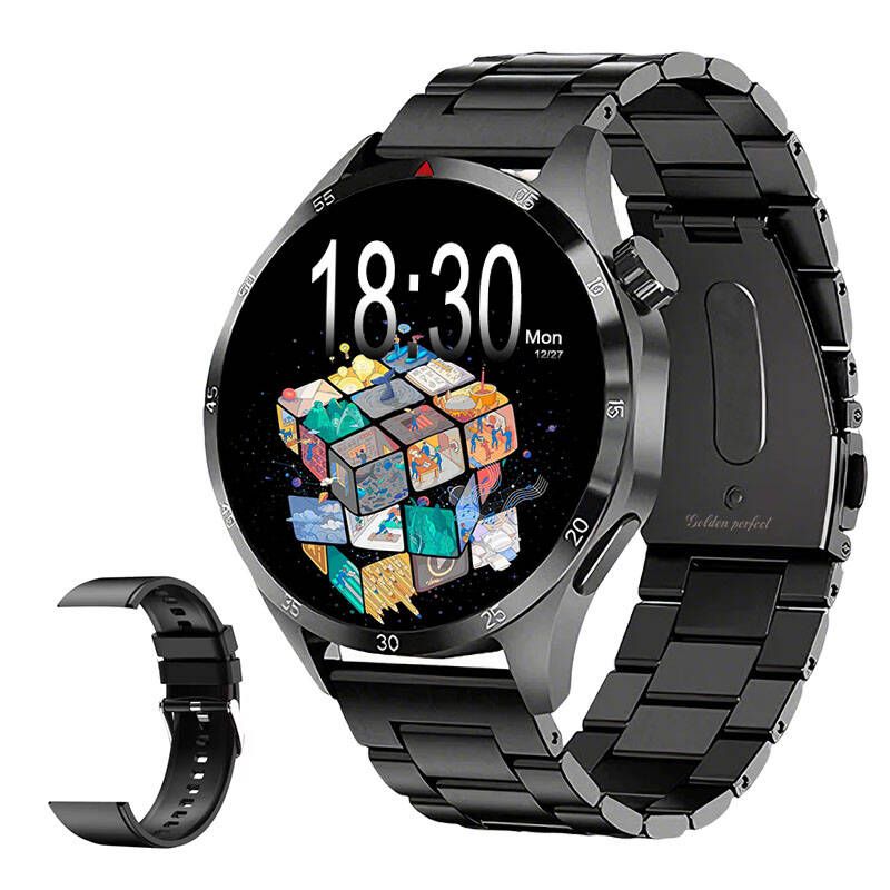 s-zoom.file_-521.jpg Smartwatch for Men 1.43" AMOLED Minimal Style Fitness & Smart Watch - Image 1