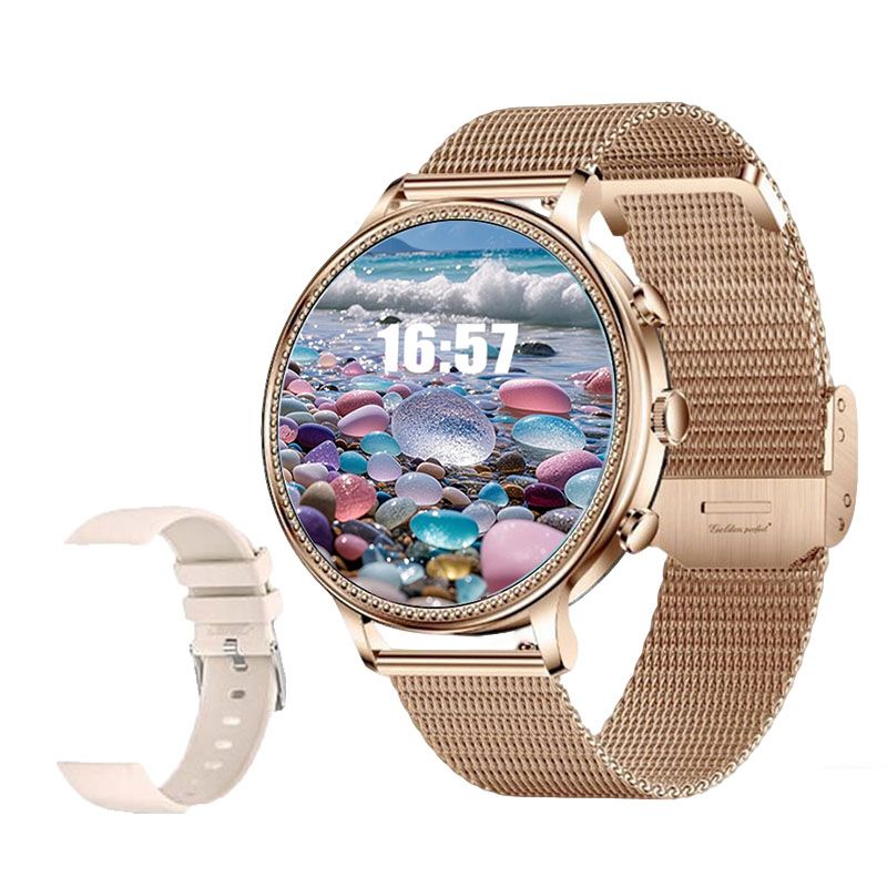 s-zoom.file_-532.jpg Women's Health Smartwatch - 1.39" HD Fitness & Wellness Tracker - Image 1