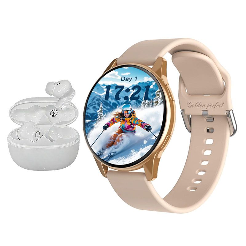 s-zoom.file_-541.jpg Women's Smartwatch & Earphones Combo - Office Productivity Edition - Image 1