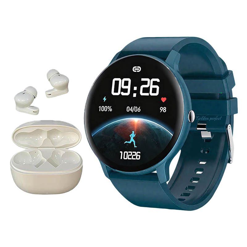 s-zoom.file_-555.jpg Golden Perfect Outdoor Smartwatch for Man with Bluetooth Earbuds - Image 1