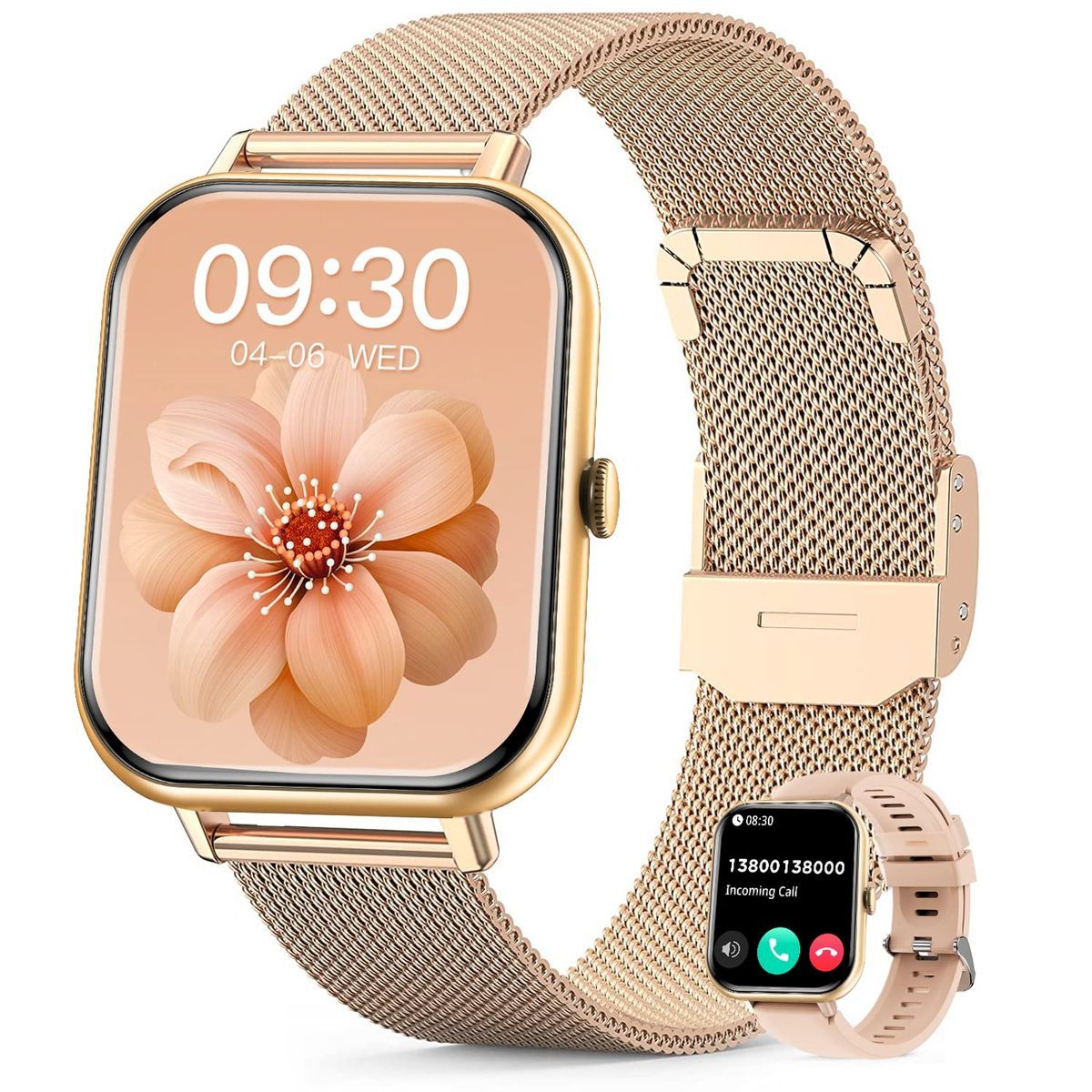 s-zoom.file_-60.jpg Smart Watch 1.83" Large Screen Bluetooth Call Smartwatch IPX67 Waterproof - Image 1