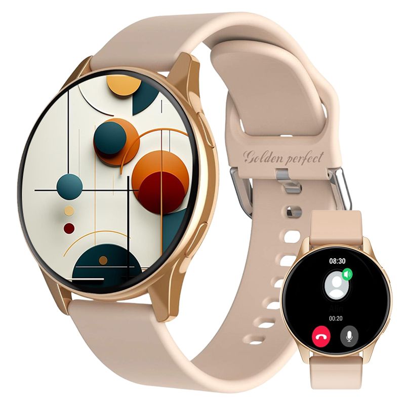 s-zoom.file_-62.jpg Android & iOS Compatible Women's Smartwatch with 1.52" HD Touch Display - Image 1