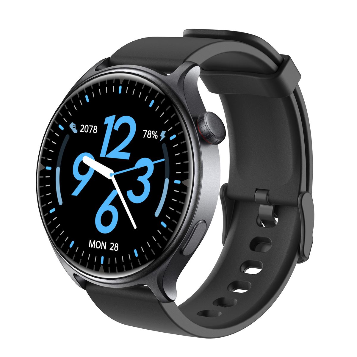 s-zoom.file_-695.jpg Smart Watch 1.46" HD All-Metal BT Call Heart Rate Fitness - Image 1