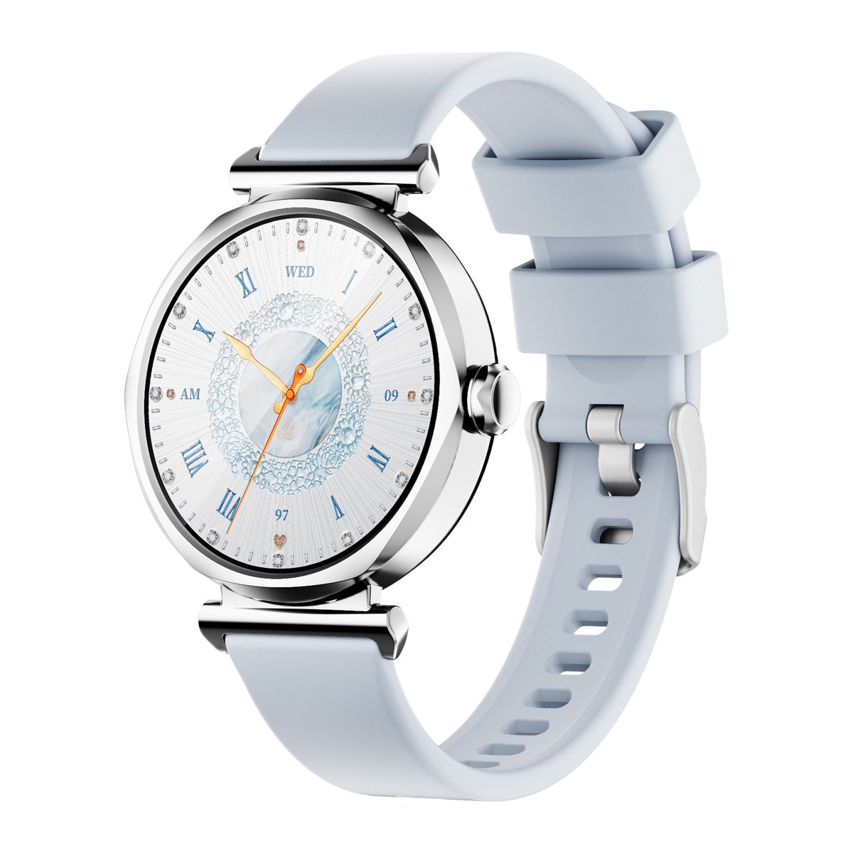 s-zoom.file_-697.jpg 1.27" HD Smart Watch for Women IP68 Fitness Tracker Heart Rate Monitor - Image 1