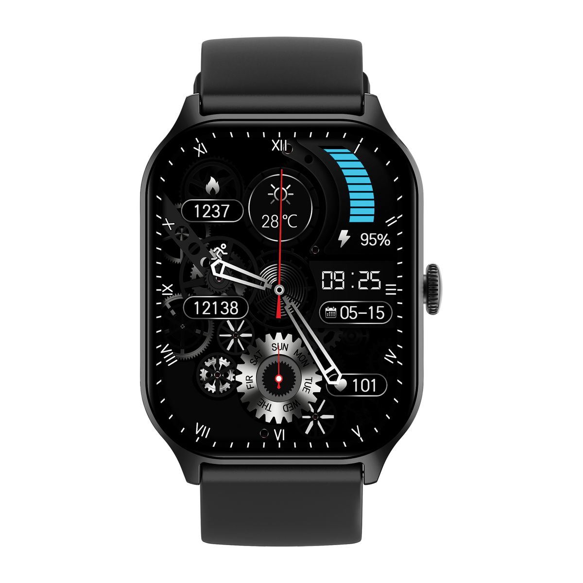 s-zoom.file_-733.jpg SF FIT Stamina Smart Watch | Strava, Google Fit & Apple Health Compatible - Image 1