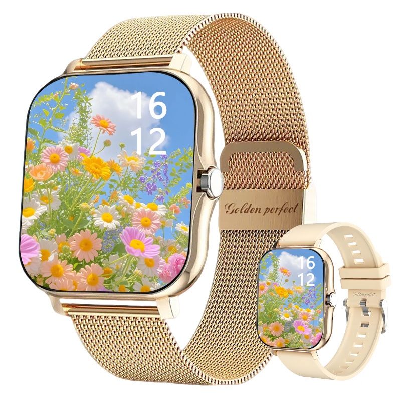s-zoom.file_-760.jpg Luxury Women's Smart Watch - Android & iOS Compatible. - Image 1