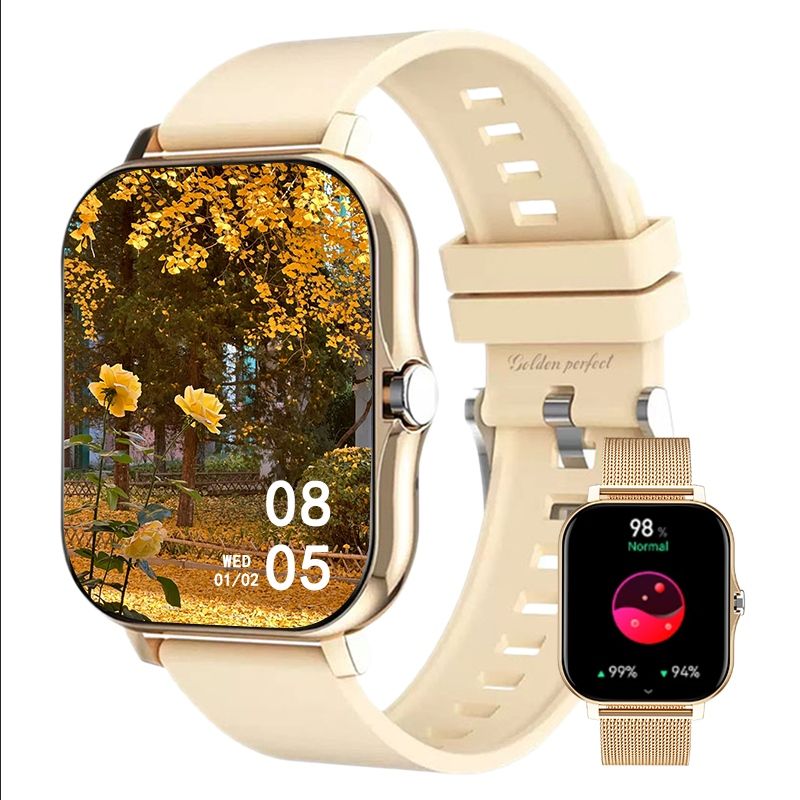 s-zoom.file_-762.jpg Professional Women's Smart Watch - Android & iOS Compatible. - Image 1
