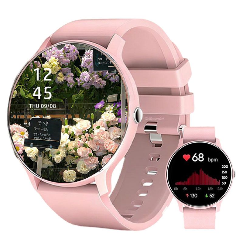 s-zoom.file_-781.jpg Fashion Smart Watch for Women - Android & iOS Compatible. - Image 1