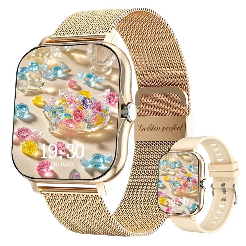 s-zoom.file_-794.jpg Women's Smartwatch - Elegant & Android & iOS Compatible. - Image 1