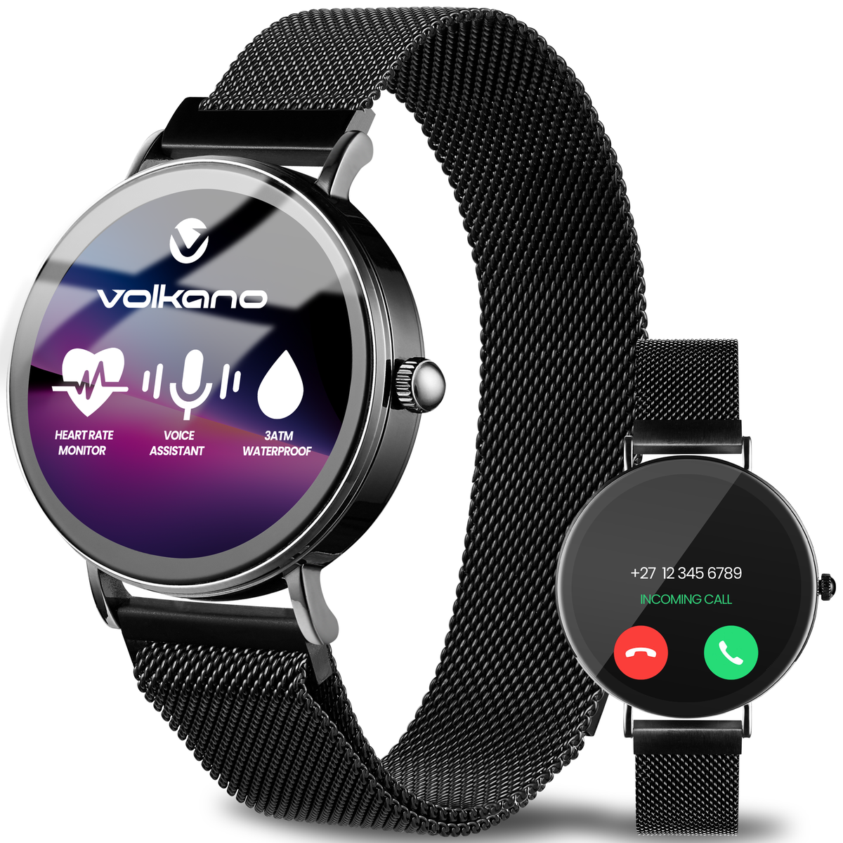 s-zoom.file_-81.png Volkano Valencia Ladies Smartwatch with Bluetooth Calling, AMOLED - Image 1