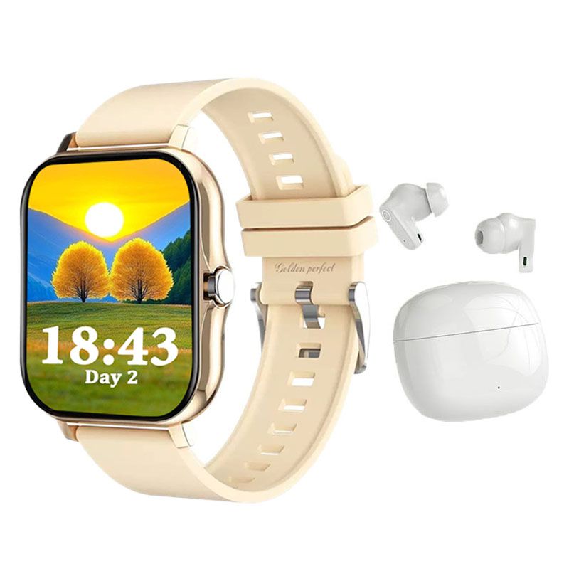 s-zoom.file_-837.jpg Women's Smartwatch & Wireless Earbuds Set - Fitness & Health Tracking - Image 1