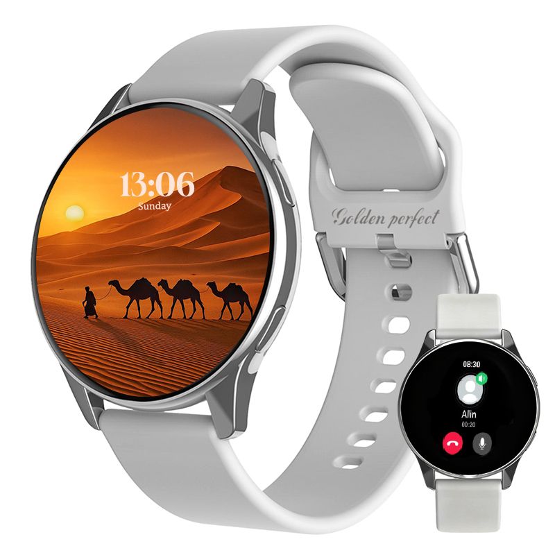 s-zoom.file_-840.jpg Android & iOS Compatible Men's Smartwatch: Stylish Fitness Tracker - Image 1