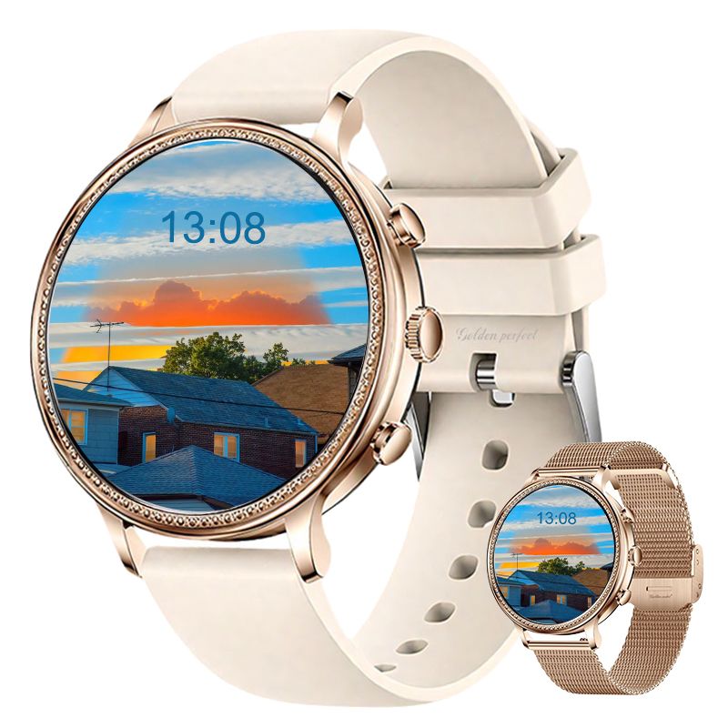 s-zoom.file_-872.jpg Women's Elegant Smartwatch: Health Tracker | Compatible with Android & iOS - Image 1