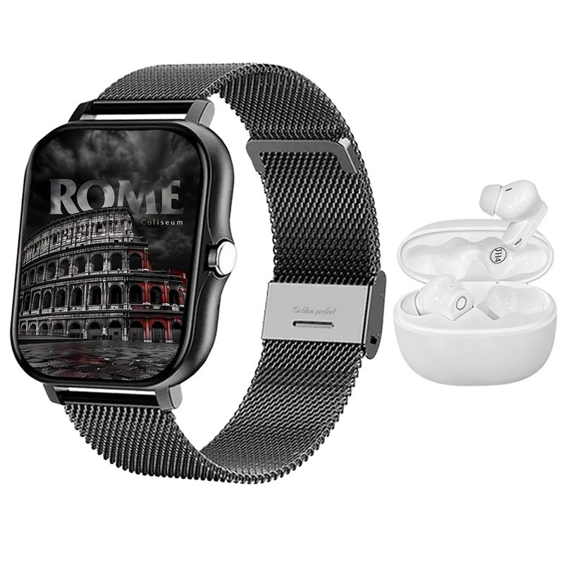 s-zoom.file_-881.jpg Golden Perfect Sports Smartwatch + Bluetooth Earbuds for Active Men - Image 1
