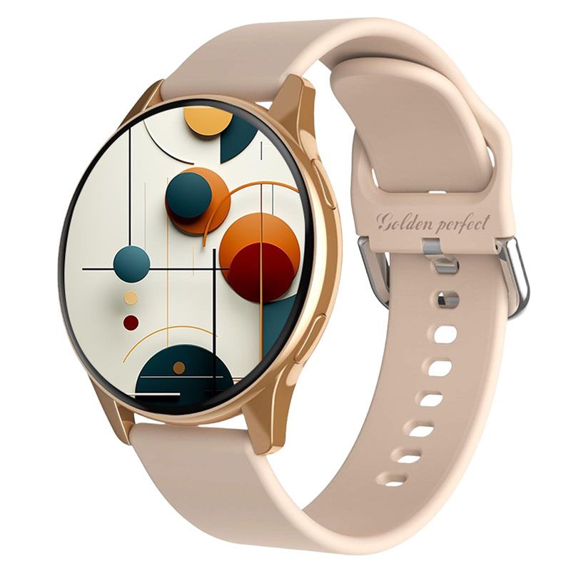 s-zoom.file_-887.jpg Android & iOS Compatible Women's Fashion Smartwatch - Health & Style in One - Image 1
