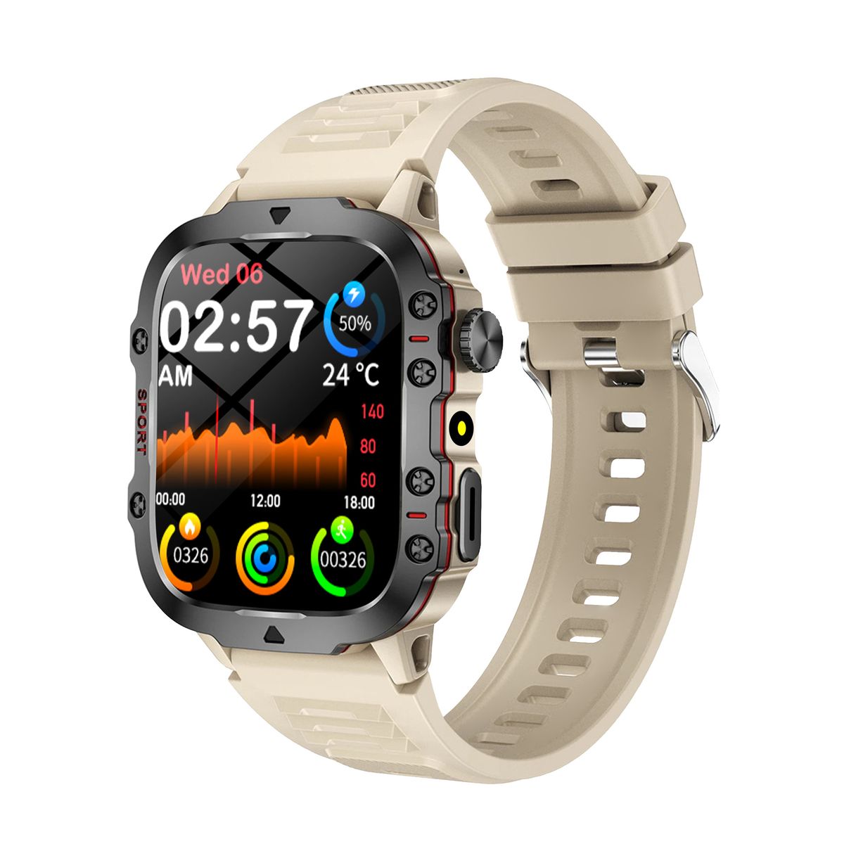s-zoom.file_-955.jpg Outdoor Smart Watch HD Screen With BT Calling Sports Smartwatch - Image 1