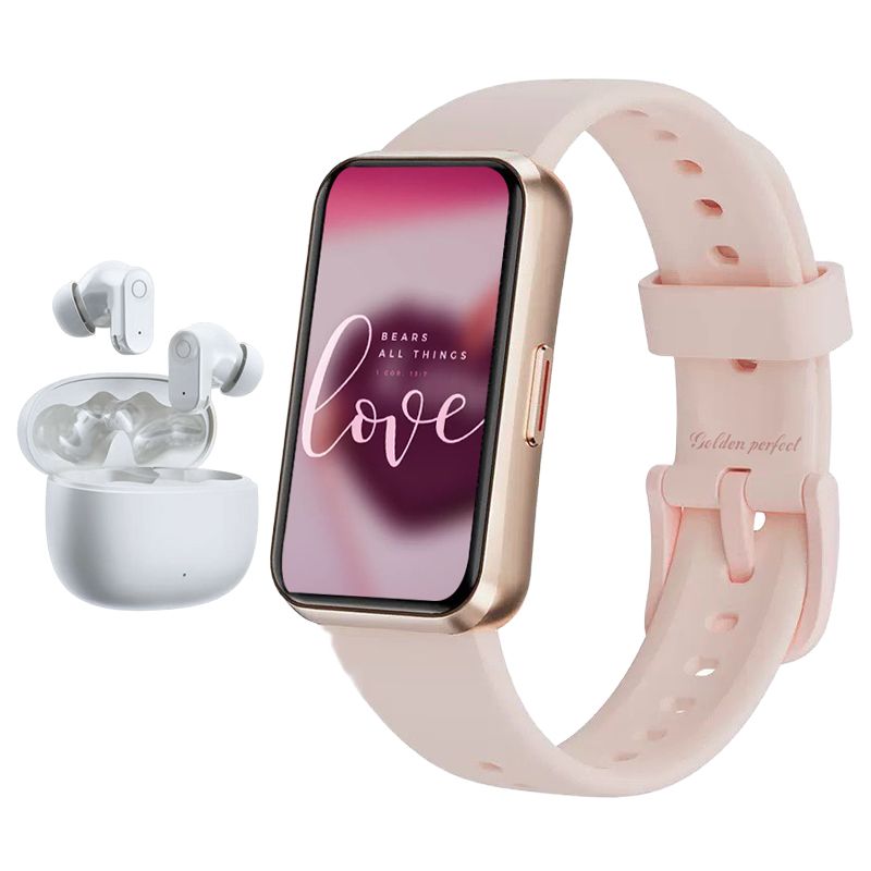 s-zoom.file_-957.jpg Elegant Women's Smartwatch & Wireless Earbuds|Fitness Tracking ,Women Gift - Image 1