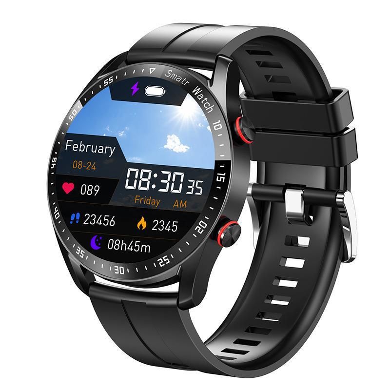 s-zoom.file_-96.jpg 1.3 Inch Men's Smartwatch with Heart Rate/Sleep Monitoring Fitness Tracker - Image 1