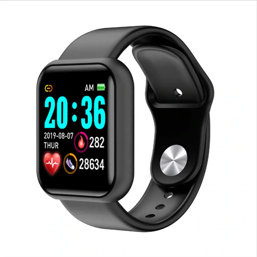 s-zoom.file_.webp D20 Smart Watch With Heart Rate Monitor - Image 1