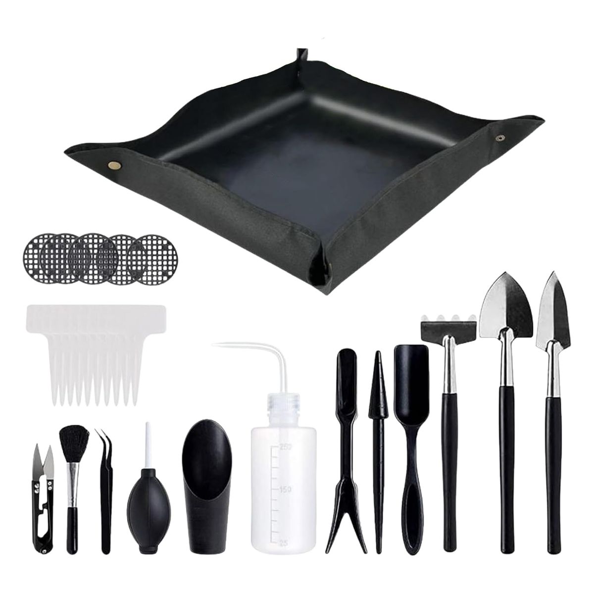 s-zoom.filetakealot-100091154-1.jpg 28 Succulent Plant Tool Set with Repotting Mat for Home Gardening - Image 1