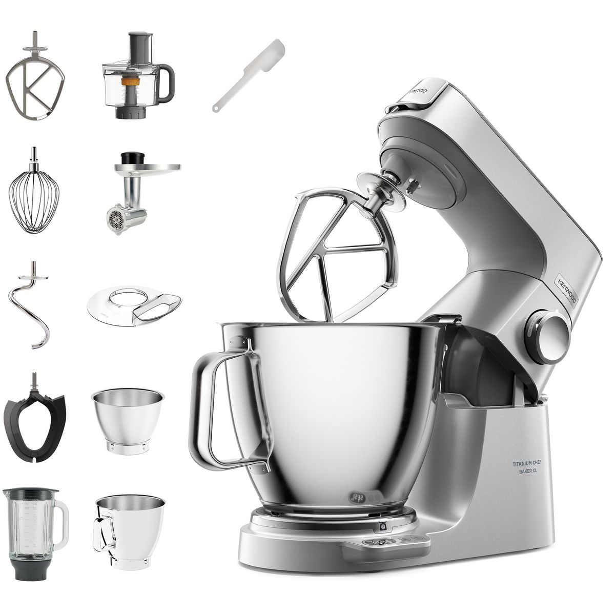 s-zoom.filetakealot-100149262-1.jpg Kenwood - Chef Baker Titanium XL Power Pack - KVL85.594SI - Image 1