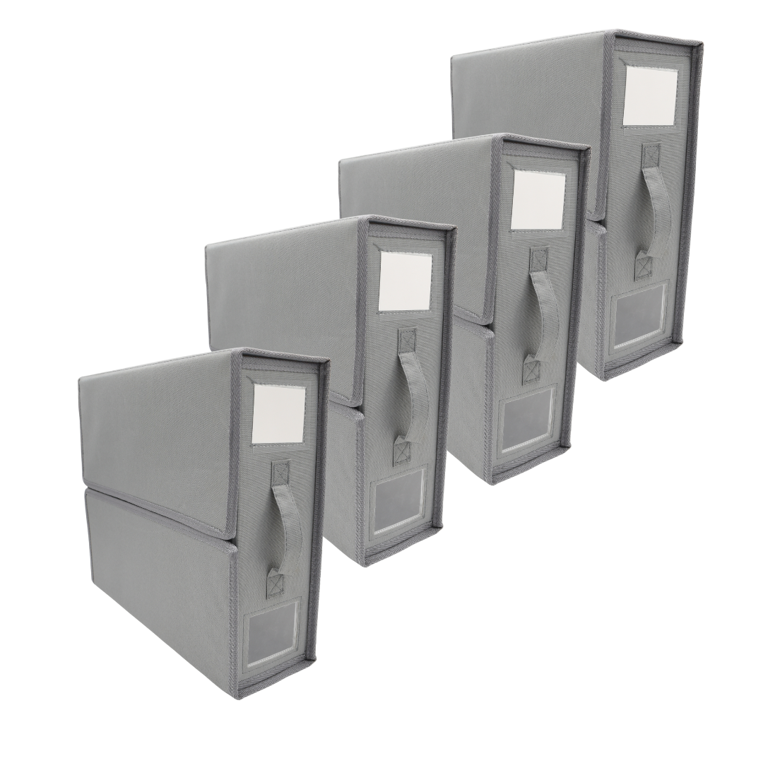 s-zoom.filetakealot-100149854-1.png 4-Pack Foldable Bed Sheet and Quilt Storage Organizers with Clear Window - Image 1