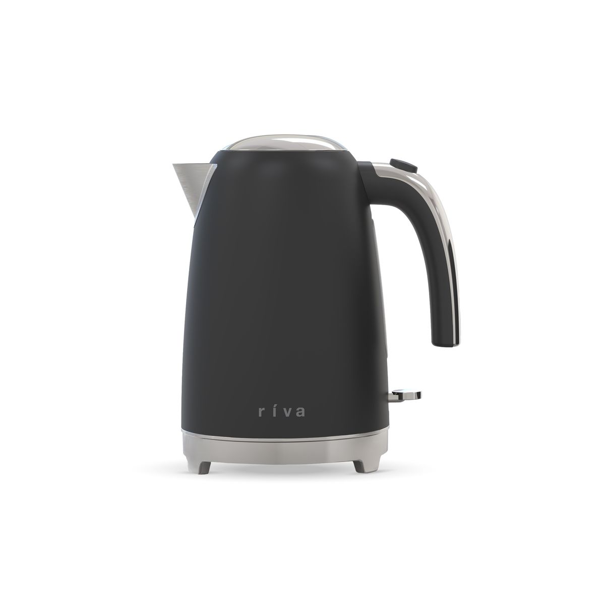 s-zoom.filetakealot-100159829-1.jpg ríva Stainless Steel Kettle 1.7L - Matt Black - Image 1