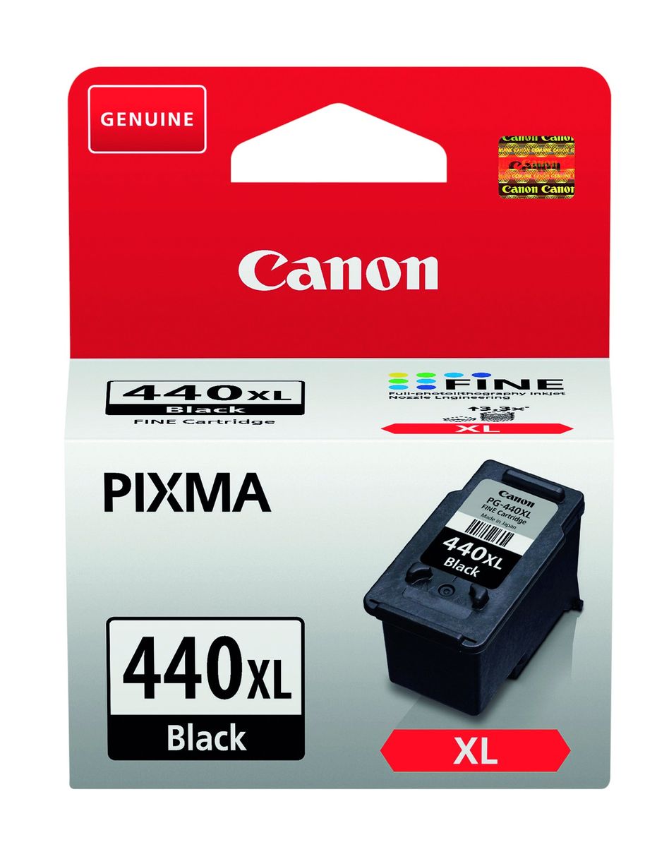 s-zoom.filetakealot-100160866-1.jpg Canon PG-440XL Black Ink Cartridge - High Yield Genuine Canon Printer Ink - Image 1