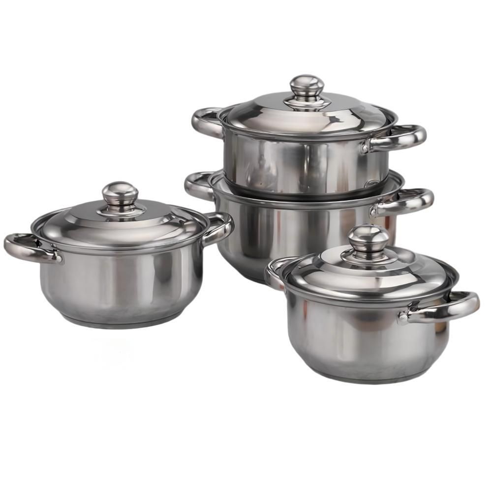 s-zoom.filetakealot-100197528-1.jpg 8Pcs Cookware Set CDH-013 Stainless Steel CONDERE - Image 1