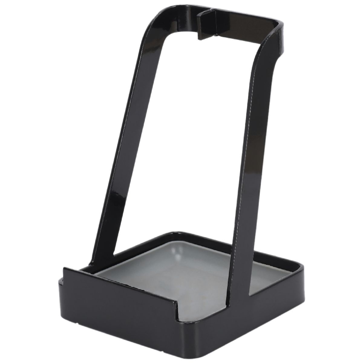 s-zoom.filetakealot-100261501-1.jpg Pot Lid Holder Kitchen Organizer Rack Spoon Rest Rack Holder Black - Image 1